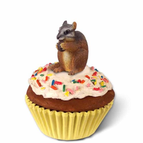 Chipmunk Cupcake Trinket Box