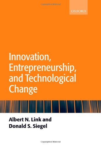 Innovation, Entrepreneurship, and Technological Change