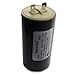 Aerovox 4438-PQ 24uf 400v maximum round dry film capacitor with blades