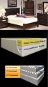 Full Deluxe 10" with Dual Air Flow Memory Foam Mattress with 3" Memory Foam and 7" High reililence Polyurethane Base Foam . 20 Year Warranty