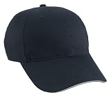 North End Brushed Chino Twill Sandwich Cap