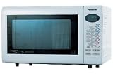 Electronics : Panasonic NNA554W White Slimline Combination Microwave Oven.