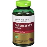 Simply Right Red Yeast Rice Herbal Supplement - 300 ct.