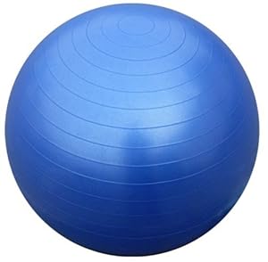 Gym Ball / Exercise Ball 65cm (Blue) With Dual Action Hand Pump