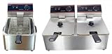 Adcraft Deep Fryer Single 6 Liter No Faucet DF6L