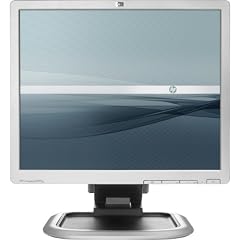 HP LA1951g 48,32 cm (19 Zoll) widescreen TFT Monitor (VGA,DVI, Kontrastverh�ltnis 1000:1, Reaktionszeit 5ms) silber