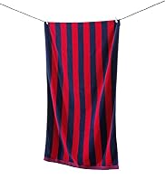 Wide Striped Beach Towel
