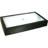 Gem Stone Gemstone Display Box Travel Showcase Storage 14