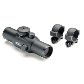 Click here to buy Bushnell Trophy Scope 1x28 Red Dot Sight 4 Reticle Matte by Bushnell.