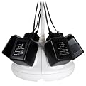 ezSpace UFO Surge Protector - White (UFO-SP6A-TN)