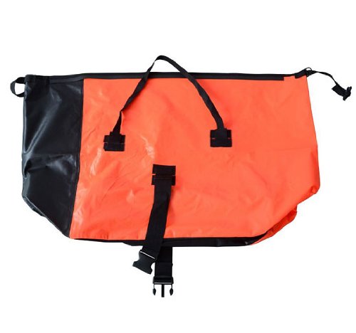 Single Wheel Bike Cargo Trailer - Red