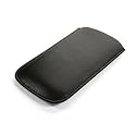 Brand New Black Leather Pouch Case Cover with Pull Up Cord: for the Sony Ericsson SATIO (IDOU) Mobile Phone. Part of the XYLO ACCESSORIES RANGE.
