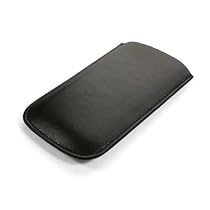 Brand New Black Leather Pouch Case Cover with Pull Up Cord: for the Sony Ericsson SATIO (IDOU) Mobile Phone. Part of the XYLO ACCESSORIES RANGE.