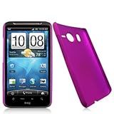 Hot Pink Rubberized Snap-On Hard Back Cover Case Cover for HTC Inspire 4G P ....