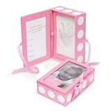 Pink Impression Handprint & Photo Keepsake Frame Box by Mud Pie