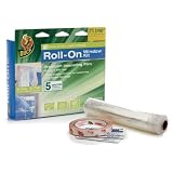 Duck Brand 1162922 Roll-On 62-by-200-Inch Indoor 5-Window Premium Insulating Film Kit