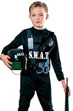 Kids SWAT Outfit Cop Police Officer Halloween Costume Outfit