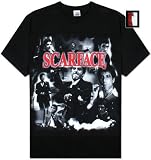 Scarface - Multi Image Montage T-Shirt, XL - Black\ Ringer