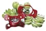 Amco 8749 Dial-A-Slice Adjustable Apple Corer and Slicer, Red