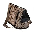 Georgia Cat Small Pet Dog Carry Bag Bronze/Black