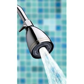 Oxygenics 41025 5-Star Resort Spa Showerhead, Chrome and Gold