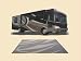 Reversibe RV Mat - 8x20 Brown Graphic