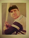 Ralph Kiner Pittsburgh Pirates Autographed 12 X 15 Professionally Matted Black & White Photo With A Personally Obtained Autograph Directly From The Player