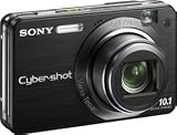  : Sony Cybershot DSCW170/B 10.1MP Digital Camera with 5x Optical Zoom with Super Steady Shot (Black)