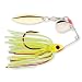 Strike King Bleeding Bait Mini-King Spinnerbait (Bleeding Chartreuse, 0.125-Ounce)