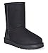 UGG Unisex Classic Short Pull on Boot (Toddler/Little Kid), Black, 10 M US Toddler