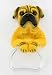 Pug Dog Paper Towel Ring Holder Novelty Gift