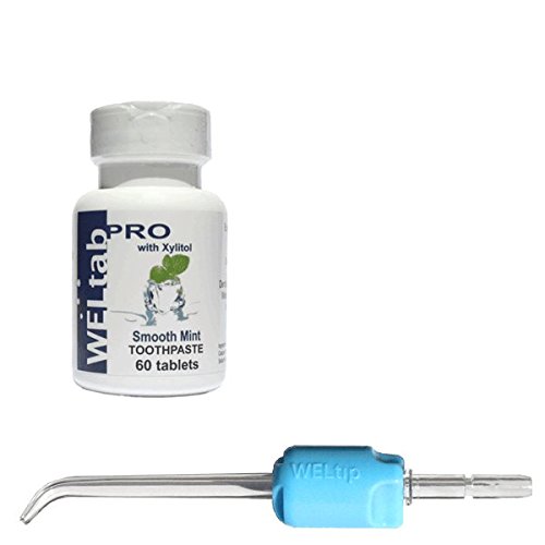 WELtip Water Flosser Tip with WELtab PRO (WELflosser/Matwave, Total Blue)