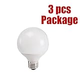 PHILIPS 9W 120V EL-A G25 21633 Compact Fluorescent Light Bulb - 3 Pack