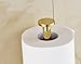 Rozin Gold Color Upright Style Toilet Paper Holder Wall Mounted