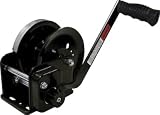 Seasense Brake Winch 800-Pound with Strap And Ratchet Cover