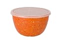 Confetti Mixing Bowl with Lid (1.5-quart) - Orange