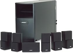 Bose&reg; Acoustimass&reg; 16 Series II home entertainment speaker system - Black