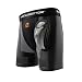 Shock Doctor Boy's Black Core Hockey Jock w/Red and White BioFlex Cup
