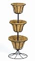 Nortene Ironmonger 3 Tier Jardiniere Inc Liners