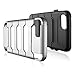 INVELLOP iPhone 6 case, iPhone 6/6S Case Silver/Black Prime Series Dual Layer Case Premium Armor Hybrid Bumper Cover Case
