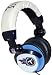 iHip NFH22TET NFL Tennessee Titans DJ Style Headphones, Blue/Red
