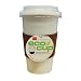 Eco Cup w/ Silicone Lid & Sleeve Coffee Tea i am not a paper cup look-a-like white porcelain travel mug (Colors May Vary)
