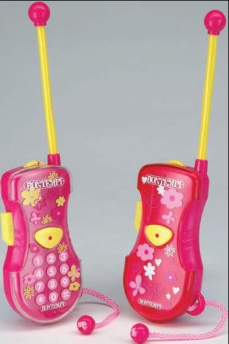 Childrens Toyshop  Toys : Bontempi Walkie Talkie Phones (with 2 fascias)