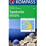 Santorin 1 : 25 000: Wandern. Rad. GPS-geeignet