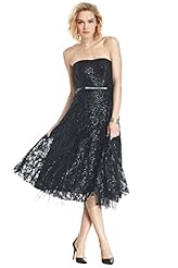 Strapless Belted Cocktail Polyester Corset   Waistline  Dress