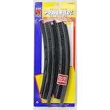 Power-Loc 22 Radius Curved Track, 4 Pieces by Walthers, Inc.