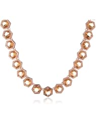 Giles and Brother Georgian Collar-Rose-Gold Necklace, 17"