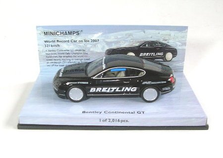 Bentley Continental GT -WorldRecord Car On Ice 200