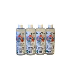 KennelFresh-222 Premier Natural and Safe Pet Odor and Organic Stain Remover (4 - 16oz REFILL Bottles - NO SPRAYERS INCLUDED)