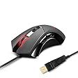 Etekcity&reg; Scroll X1 (M555) : Programmable Wired USB Optical Gaming Mouse (800/1600/2400 DPI, Omron Micro Switches, Extra Weight Added for Professional Gamers, 1 Year Warranty)
